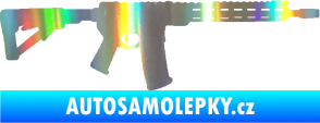 Samolepka Samopal 007 pravá Holografická