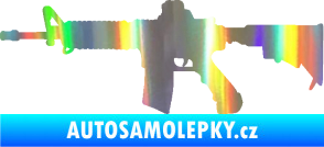 Samolepka Samopal 009 levá Holografická