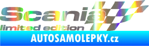Samolepka Scania limited edition pravá Holografická