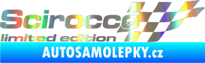 Samolepka Scirocco limited edition pravá Holografická