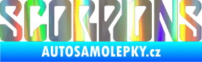Samolepka Scorpions Holografická