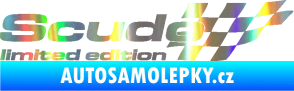 Samolepka Scudo limited edition pravá Holografická