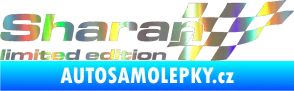 Samolepka Sharan limited edition pravá Holografická