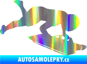 Samolepka Skeleton 002 pravá Holografická