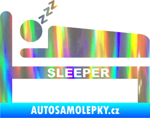 Samolepka Sleeper Holografická