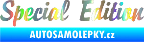 Samolepka Special edition 001 Holografická