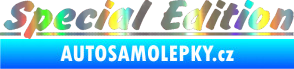 Samolepka Special edition 002 Holografická