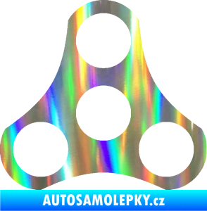 Samolepka Spinner Holografická