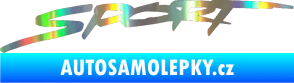 Samolepka Sport 002 Holografická