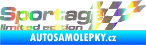 Samolepka Sportage limited edition pravá Holografická