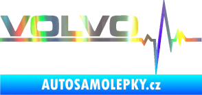 Samolepka Srdeční tep 037 levá Volvo Holografická