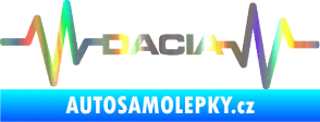 Samolepka Srdeční tep 044 levá Dacia Holografická