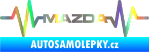 Samolepka Srdeční tep 059 Mazda Holografická