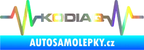 Samolepka Srdeční tep 071 Kodiaq Holografická