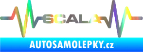 Samolepka Srdeční tep 075 Scala Holografická