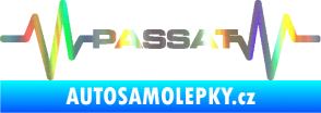 Samolepka Srdeční tep 076 Volkswagen Passat Holografická
