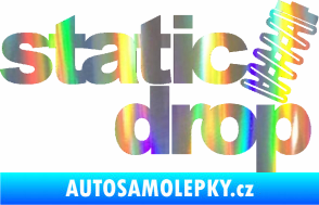Samolepka Static drop 001 JDM styl Holografická