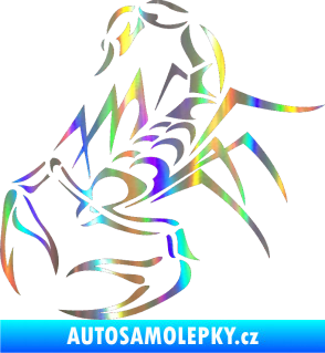 Samolepka Štír 017 levá Holografická