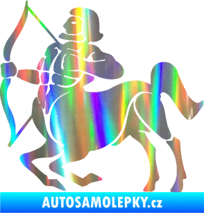 Samolepka Střelec 004 levá Holografická