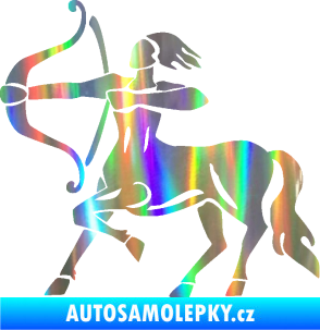 Samolepka Střelec 005 levá Holografická