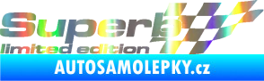 Samolepka Superb limited edition pravá Holografická