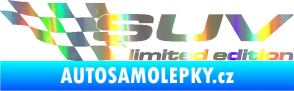 Samolepka SUV limited edition levá Holografická