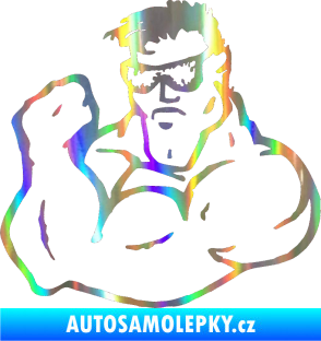 Samolepka Svalovec levá Holografická