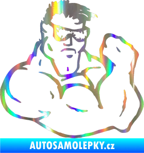 Samolepka Svalovec pravá Holografická