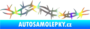 Samolepka Tetování 185 trny Holografická