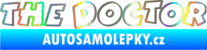 Samolepka The Doctor obrys Holografická