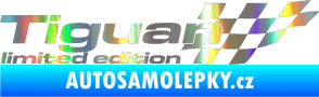 Samolepka Tiguan limited edition pravá Holografická
