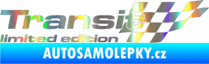 Samolepka Transit limited edition pravá Holografická