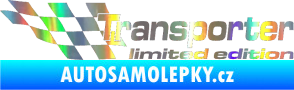 Samolepka Transporter limited edition levá Holografická