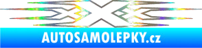 Samolepka Triple x Holografická