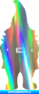 Samolepka Trpaslík 001 levá Holografická