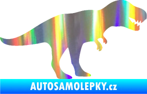 Samolepka Tyrannosaurus Rex 001 pravá Holografická