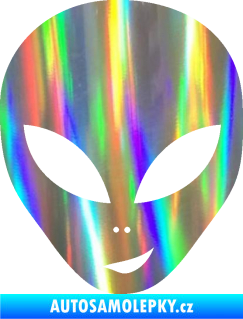 Samolepka UFO 003 pravá Holografická