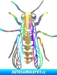 Samolepka Vosa 005 Holografická