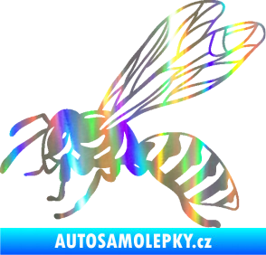 Samolepka Vosa 006 levá Holografická