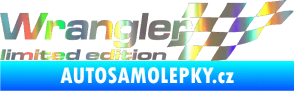 Samolepka Wrangler limited edition pravá Holografická
