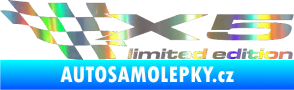Samolepka X5 limited edition levá Holografická