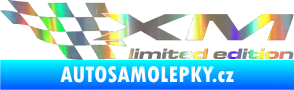Samolepka Xm limited edition levá Holografická