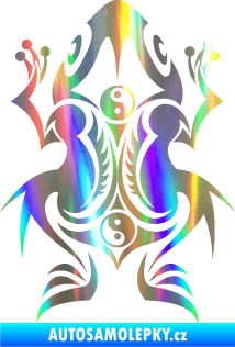 Samolepka Žába 001 Holografická