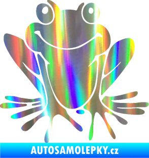 Samolepka Žába 008 levá Holografická