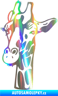 Samolepka Žirafa 001 levá Holografická