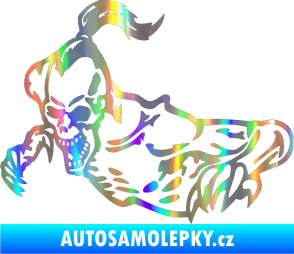 Samolepka Zombík levá Holografická