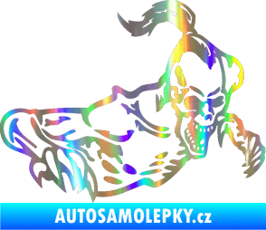 Samolepka Zombík pravá Holografická