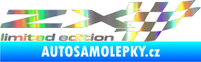 Samolepka ZX limited edition pravá Holografická