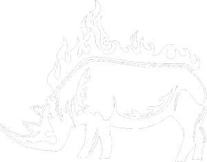 Animal flames 049 levá nosorožec