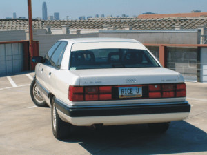 Audi 100 - zadní